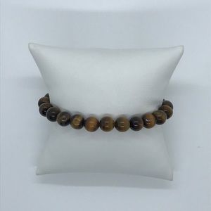 Brown stretchy bracelet